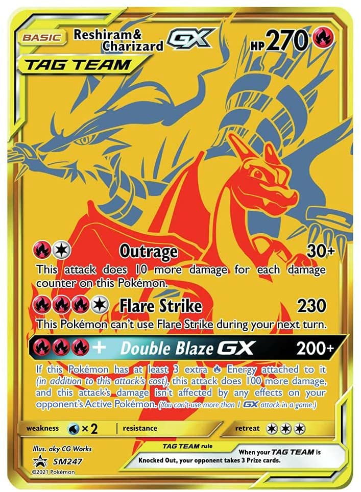 Box Reshiram E Charizard Pokémon Gx - Copag 99366 na Americanas Empresas