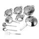 thumbnail image 5 of Juego De Sartenes Y Ollas De Acero Inoxidable, Juego De Utensilios De Cocina Con Calefacción Uniforme Con Tapas Para El Hogar, 5 of 7