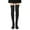 Black, variant on Winter Warm Over the Knee Thigh High Long Boot Socks, Red