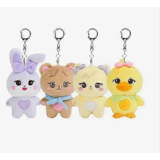 20cm Black And Pink Kpop Plush Doll Jisoo Jennie Rose Lisa World Tour Bornpink Pendants Stuffed Plushie Toy Pillow For Fans Gift
