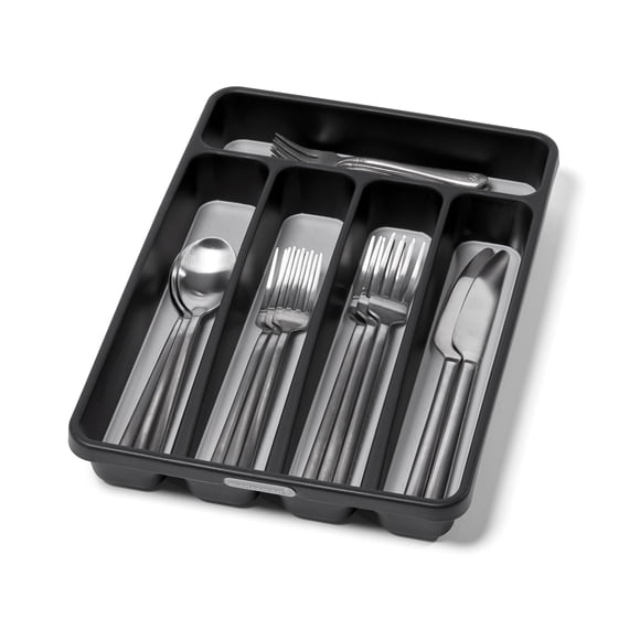 madesmart Classic Mini cubiertos bandeja, Granite, 1