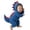 ZT-Blue, variant on mgoYE Unisex Baby Animal Pajamas, Infant Flannel Hooded Halloween Romper Homewear/Sleepwear(Yellow,12-18 Months)