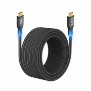 Quyaojz 20Gbps USB C 3.2 Gen 2 Cable, Type C 4K@60Hz UHD Video 5A/240W PD3.1 Fast Charge Cord w/E-Marker Compatible with Thunderbolt 3/4 for iPhone MacBook Samsung Galaxy Dell Monitor (20G 240W 3M)