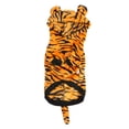 thumbnail image 4 of Sudadera con capucha de tigre para perro, poliéster suave, acolchado de algodón, cálida y cómoda, sudadera de invierno con cola de tigre para fiesta diaria L, 4 of 13