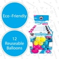 thumbnail image 4 of Juego de 12 globos de agua reutilizables BigMouth Inc., llenado rápido, 4 of 7