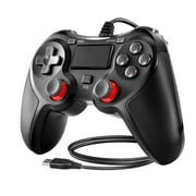 PS4 Wired Controller Dual Vibration Game Joystick Controller for PlayStation 4PS4 / PS4 Slim / PS4 Pro with 2.1m USB cable