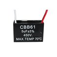 thumbnail image 4 of 2Pcs 5UF 450V AC CBB61 Ceiling Fan Capacitor 2 Wire 50/60Hz, 4 of 10