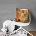 thumbnail image 5 of 16x16 Brown & Teal Decorative Throw Pillow Covers: A Canvas of Abstract Modern Art, 5 of 7