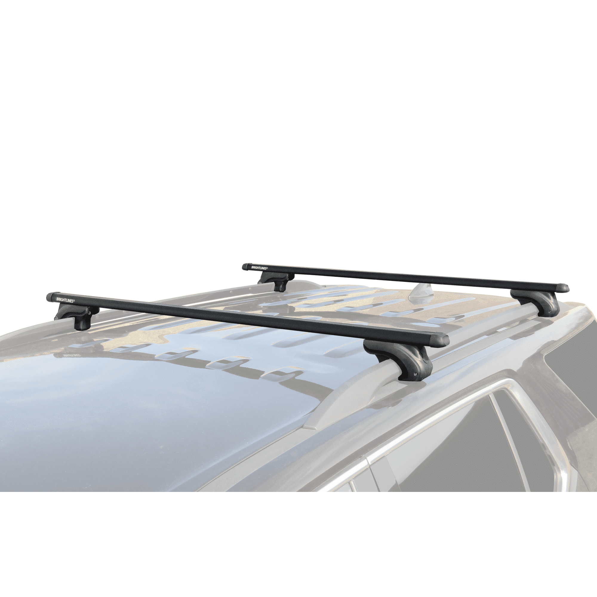 BRIGHTLINES 54" Crossbars Roof Racks Compatible With Subaru Forester 2009-2025 for Kayak Luggage Ski Bike Carrier, a Set of 2 (Black)
