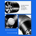 thumbnail image 4 of MYG 150 mm Extractor Fan, Smoke Extractor Duct Fan 600 m³/h Inline Pipe Fan Quiet, 4 of 9