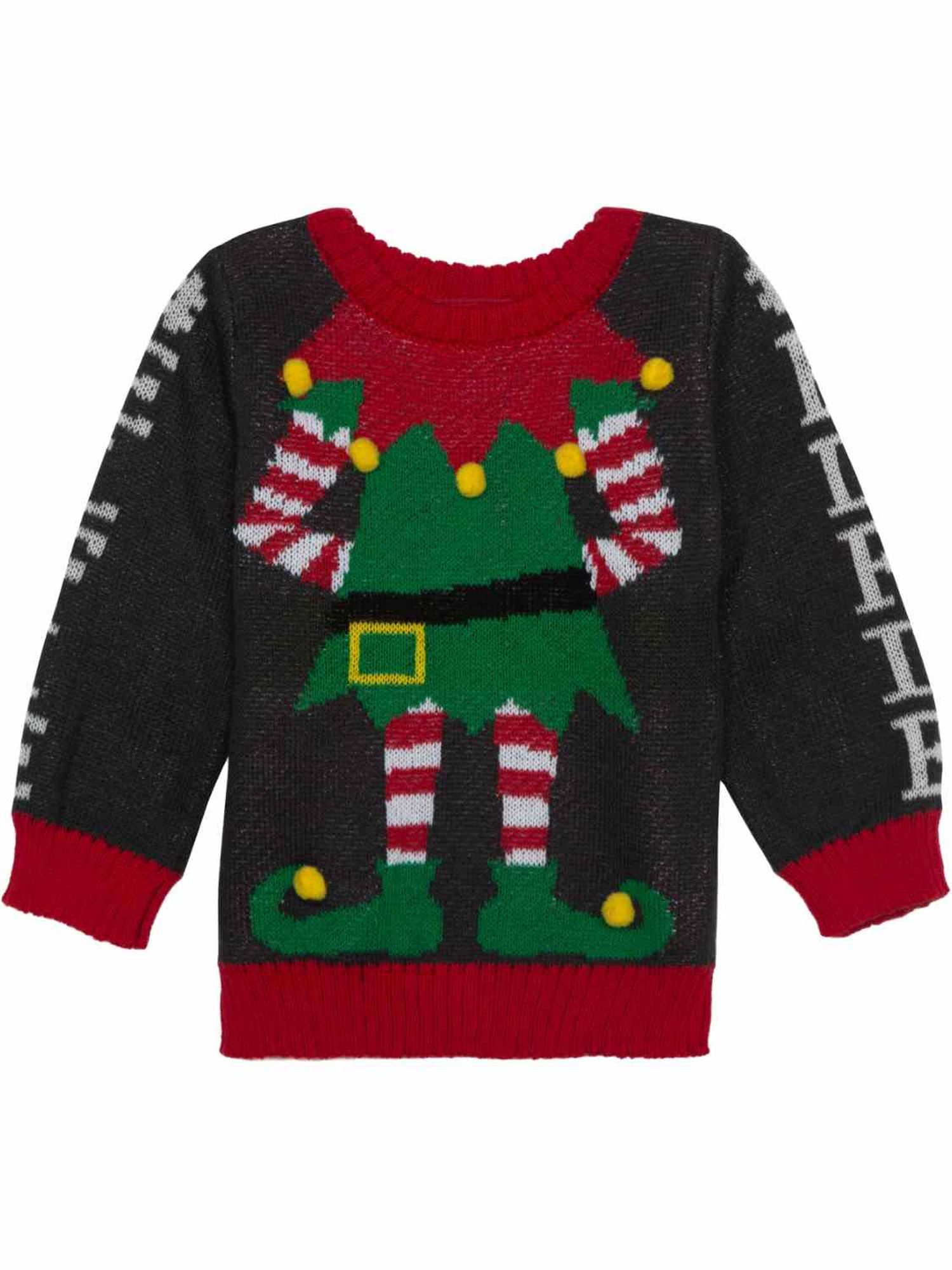 Retro New Camp Ltd Girls Kids Boys Children Unisex Christmas Xmas Knitted Novelty Football Jumper Sweater Christmas Xmas 2019 Exclusively to for Ages 2-14 Years Elf