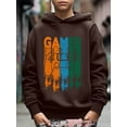 thumbnail image 3 of Mikrdoo Colorful Paint Gamer Graphics Cute&Cozy Hoodie For Kids Boys -Keep Him Warm And Stylish! Size:5-14, 3 of 8