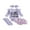 Purple, variant on BemeyourBBs Newborn Hello I'm New Here Baby Girl Coming Home Outfits Letter Print Long Sleeve Romper Ruffle Shorts Skirt Headband Long Socks Set 4Pcs Spring Fall Winter Clothes