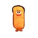 thumbnail image 1 of Estuche para lápices, diseño creativo de emoticonos de peluche con pan tostado, 1 of 2