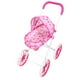 thumbnail image 5 of WORGEOUS Cochecito de muñeca para bebé, carrito de bebé plegable para muñecas, carrito de juego de rol para muñeca, cochecito pequeño, modelos de carro, muñeca bebé, cochecito de juguete, 5 of 7