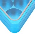 thumbnail image 4 of Billiards Cue Tips Storage Case Three Hole Aluminium Triangle Snooker Stick Pool Cue Tip Portable Case, 4 of 4