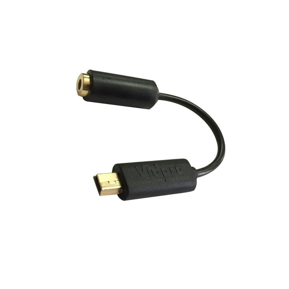 VidPro Adaptateur de Microphone pour GoPro Hero3 et Hero4 - 3.5mm to USB Mini