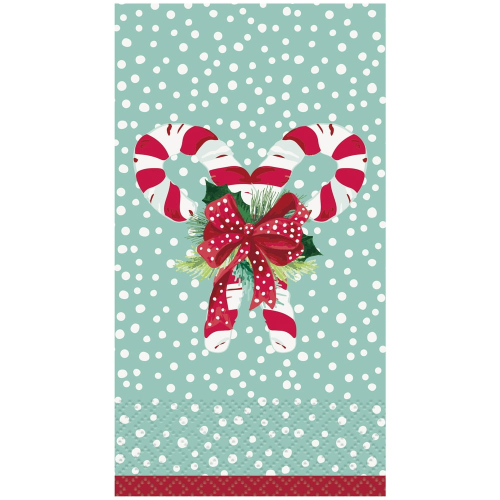 Pioneer Woman Gingerbread Christmas Paper Guest Napkins, 7.75in x 4.5in