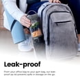 thumbnail image 6 of Ninja Blast Portable Personal 18 Oz Blender w/ Leak Proof Lid & Easy Sip Spout, Rechargeable Base, BC150BL Blue, 6 of 12