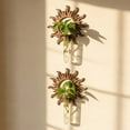 thumbnail image 4 of Wall Shelf Hydroponic Plant Frame Durable Wall-Mounted Plant Holder with Transparent Test Tube for Home Decor, 4 of 8
