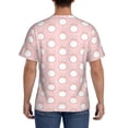 thumbnail image 3 of Vsdgher Cute Rabbit Print Men's Dry Fit Mesh Athletic Shirts Moisture Wicking Tennis T-Shirt Tops, 3 of 9