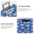 thumbnail image 3 of Disketp Party Shark Cute Elastic Travel Luggage Cover Travel Suitcase Protective Cover For Trunk Case Apply To 18''-32'' Suitcase Cover-Small, 3 of 7