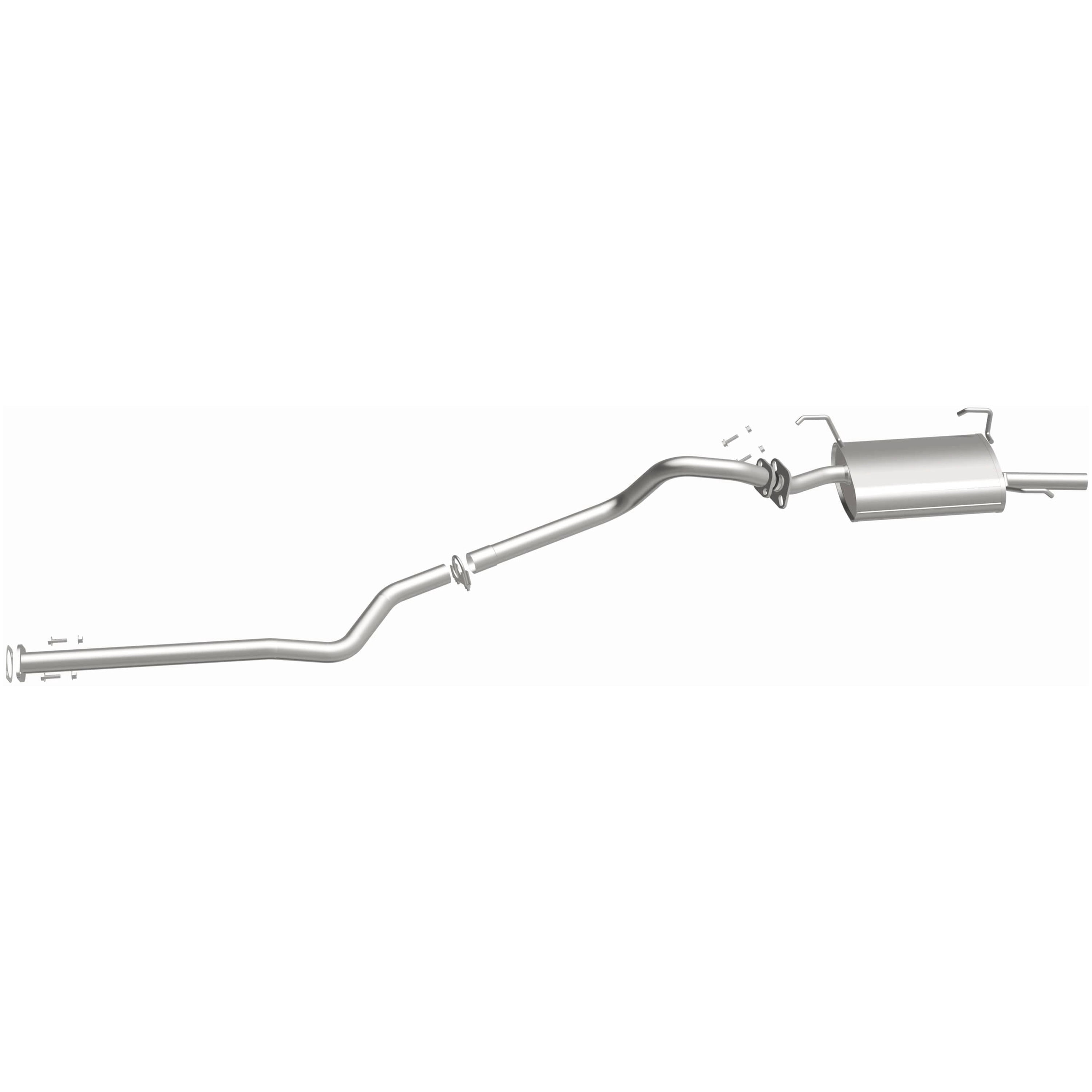 BRExhaust OE Replacement Exhaust System Kit 106-0085: Compatible with 2000-2006 Nissan Sentra 1.8L