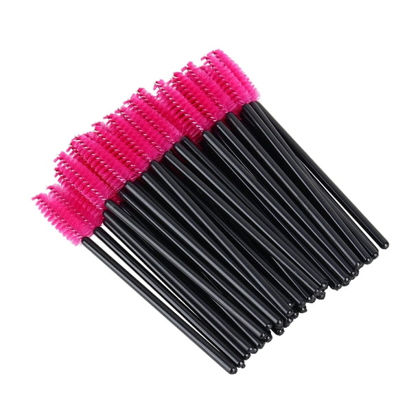 Cepillo para pestañas, 50 piezas/juego, cepillo para pestañas, varitas de rímel desechables, aplicador de rímel, elegante y moderno