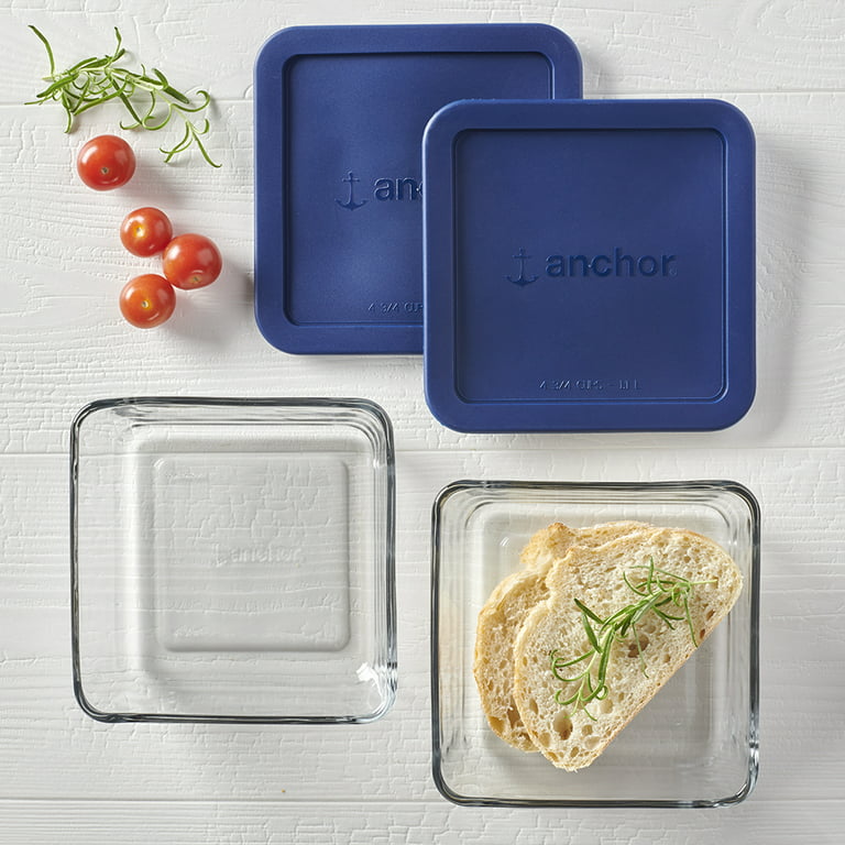 Anchor Hocking 5-Pack Multisize Bpa-free Reusable Food Storage