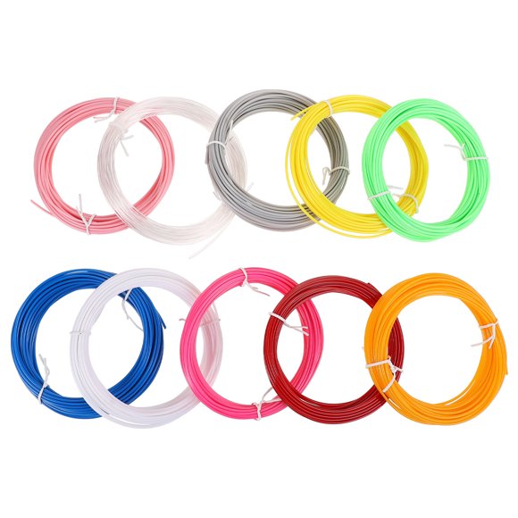 HONITANO 10pcs Random Color Premium Pen Wires for 3D Printing by Artists Back to School