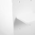 thumbnail image 3 of WRITWAA 1 Set Vertical Desk Organization Pegboard for Office Storage in White PVC-wood Composites, 3 of 8