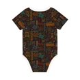 thumbnail image 2 of Rocae Polynesian Turtles for Baby Climbing Clothes Soft Baby Romper for Active Infants Comfortable and Breathable Crawling Jumpsuit Unisex Baby Outfit 2 Years, 2 of 8