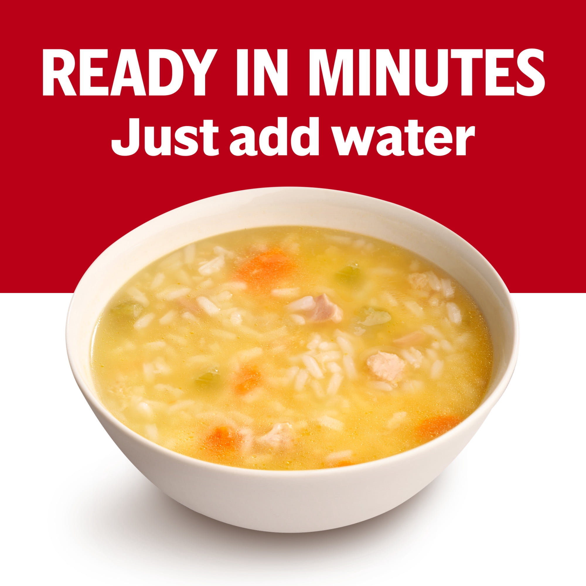 (4 pack) Campbell's Condensed Chicken and Rice Soup, 10.5 oz Can