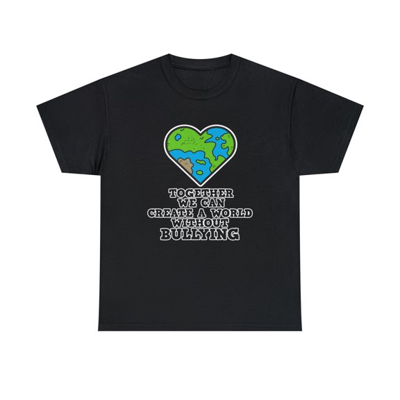 Bullying Prevention - World without Bullying - Anti bullying Tshirt