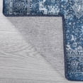 thumbnail image 4 of CAROMIO Small Rug for Living Room Washable Rug Vintage Rug Boho Distressed Area Rug Oriental Rug Large Floor Carpet for Bedroom Home Office, 2' x 3' Blue, 4 of 7