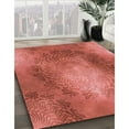 thumbnail image 3 of Ahgly Company Machine Washable Indoor Rectangle Transitional Lava Red Area Rugs, 2' x 3', 3 of 7