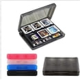 thumbnail image 2 of 28 in 1 PP Plastic Storage Box for 3DS DSL DSI LL Video Games Black, 2 of 5
