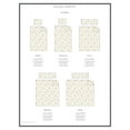 thumbnail image 4 of Home - Queen Sheets, Cotton Flannel Bedding Set, Brushed for Extra Softness & Comfort (Audrey, Queen), 4 of 6