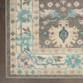 thumbnail image 3 of Serene Persian Traditional Grey/Pink 5'3" x 7'3" Area Rug, (5' x 7'), 3 of 6