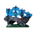 thumbnail image 2 of Djunllk Aquarium Fish Tank Pirate Ship Wreck Ship Decor Resin Ornament, Fish Tank Decorations, 2 of 2
