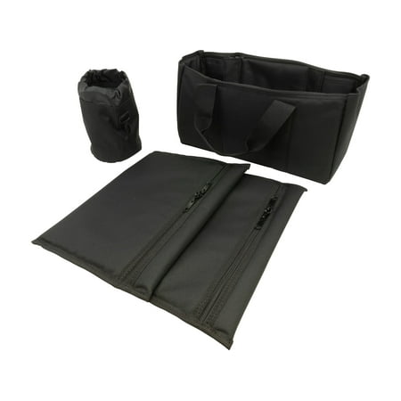 MidwayUSA Competition 4-Piece Range Bag Organizer Black