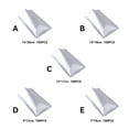 thumbnail image 2 of Cateissary 100 Uds bolsa de vacío de papel de aluminio con parte abierta bolsas de sellado de carne cocida para alimentos bolsas de embalaje Almacenamiento y organización del hogar 14*20cm, 2 of 6