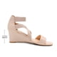 thumbnail image 2 of Sandalias de Cuña para Mujer DREAM PAIRS Nude Tacón 6 cm Talla 8, 2 of 6