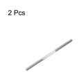 thumbnail image 3 of M2x40mm 304 Stainless Steel Push Rod Double End Threaded Rod for DIY, 2Pack, 3 of 6