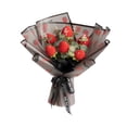 thumbnail image 2 of Ramo de fresas de ganchillo completo, ramo de flores artificiales, adorno de escritorio, regalo decorativo para mamá, esposa, para el día, 2 of 8