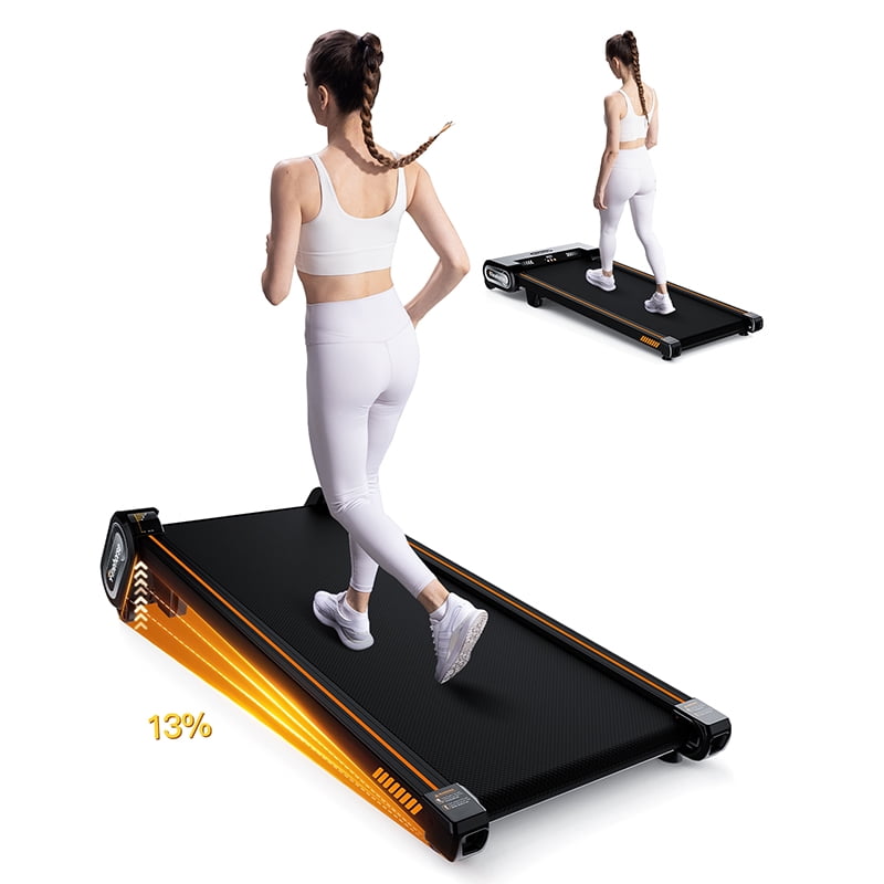 Walking Pad with Incline, 6 IN 1 Under Desk Treadmill,2.5HP Portable Treadmill
