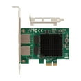 thumbnail image 2 of G Server NIC, tarjeta de red PCIE NIC, adaptador de servidor Gb Gigabit Ethernet, tarjeta de red Dual R NIC, ingeniería de precisión, 2 of 12