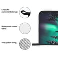 thumbnail image 4 of Naloa Northern Lights 2 Oven Mitts and Pot Holders 4 pcs Set, Cooking Baking Grilling Kitchen Oven Glove for Cooking, 4 of 6