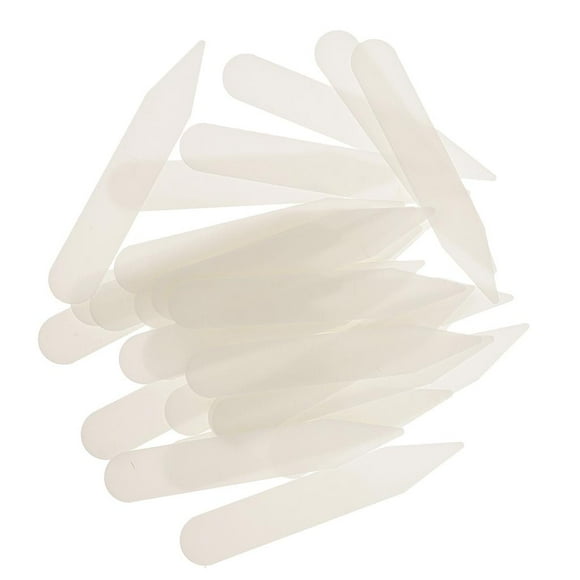 200 Piezae Plástico Beige Colr Stays Camisae Apoyo Inserciones para Hombres Mujeres , 5x1cm Macarena Estancias de cuello