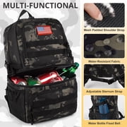TRIPGEAR Double Deck Cooler Backpack for Men,Large Lunch Backpack, Soft Cooler Bag,Insulated Leak Proof Lightweight
